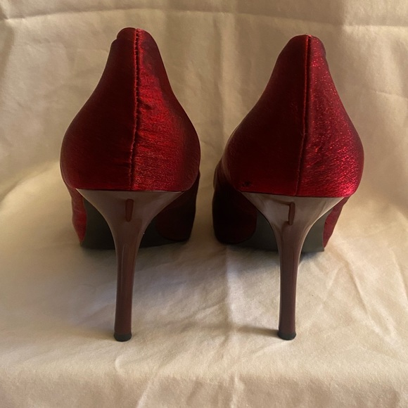 Guess Red Platform/Pumps *Like New* - Picture 3 of 4